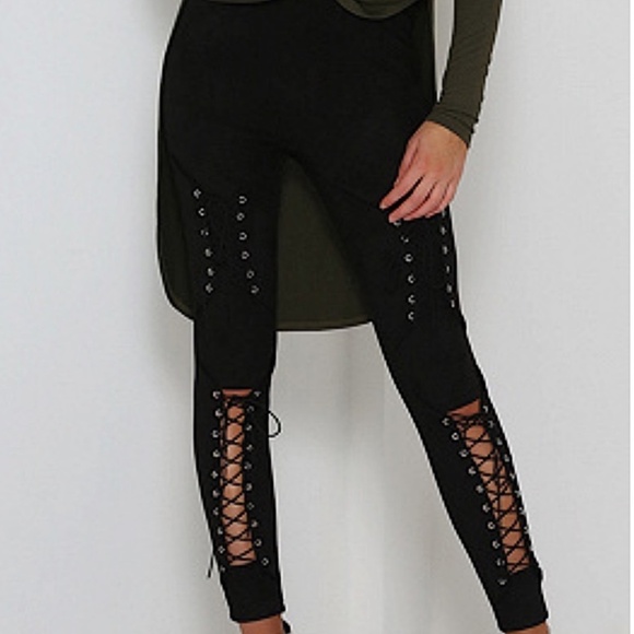 Tally Weijl so sexy and stunning pants size 34 equal us 24 they’re black and wow - Picture 1 of 8